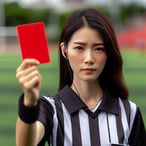 tarjeta roja arbitro fútbol