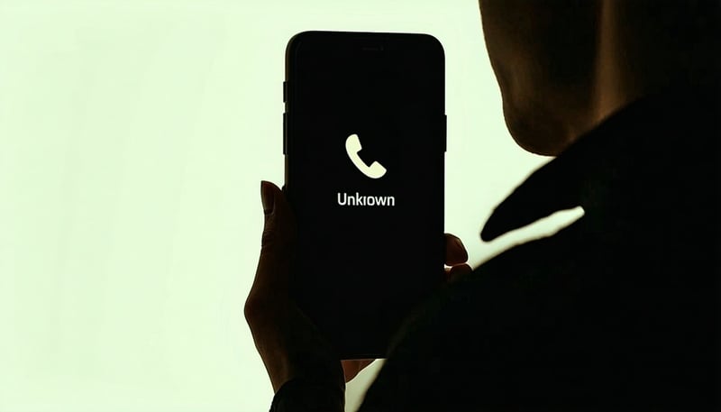 Una llamada de spam es una señal de alerta