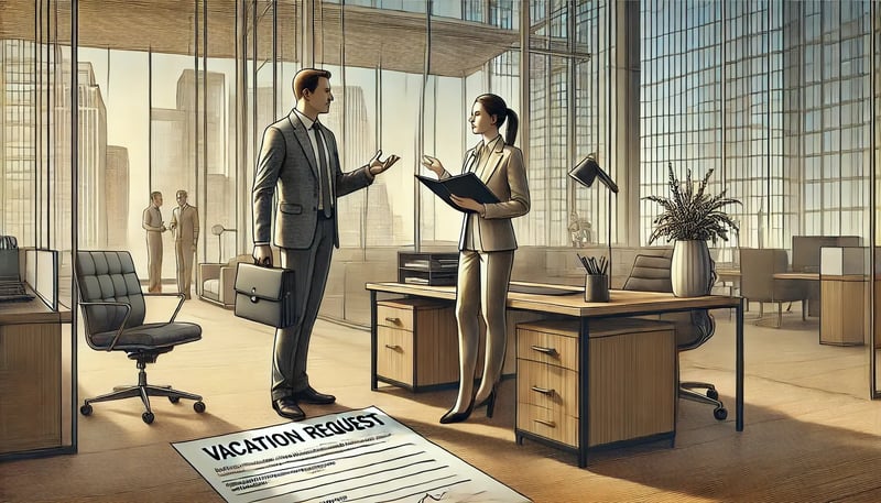 ¿La empresa puede denegarme las vacaciones pendientes?