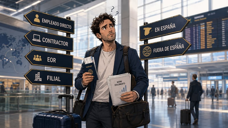 Contratar talento remoto desde o fuera de España: guía legal