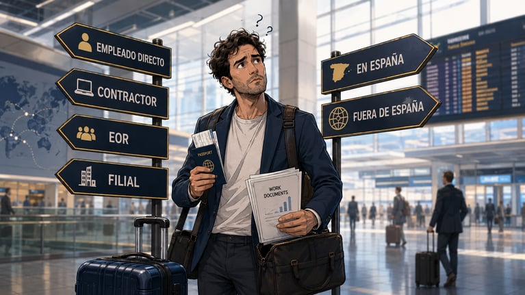 Contratar talento remoto desde o fuera de España: guía legal