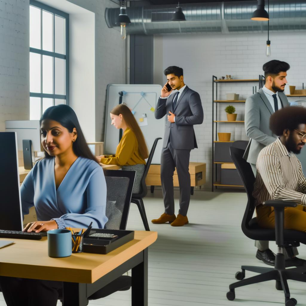 Reunión de trabajo con un cliente atendido en su propio idioma