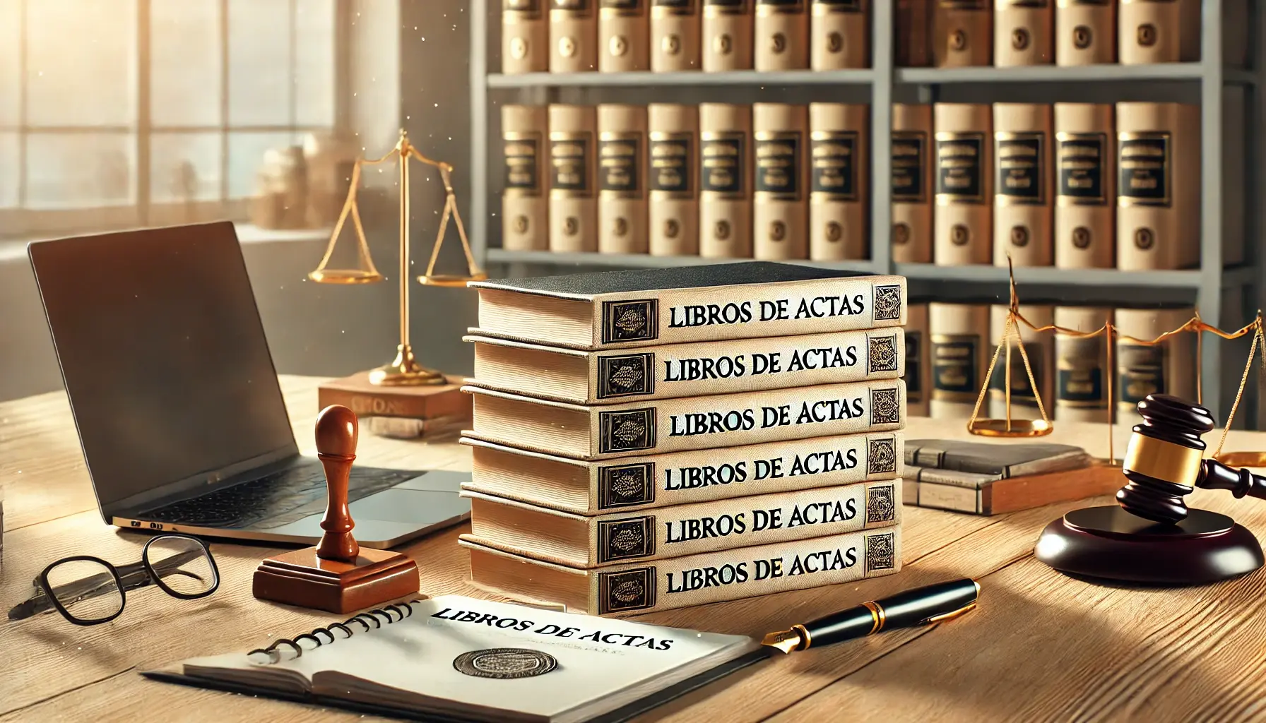 Libros contables y libro de actas de una sociedad limitada
